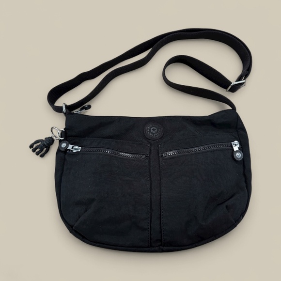 Kipling Women's Izellah Black Nylon Crossbody Bag - Picture 1 of 8